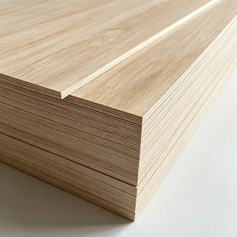 Melamine Faced Plywood, Melamine Paper Laminated Board for Furniture & Cabi...